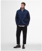 Men's Barbour Short Rokig Waterproof Jacket - Navy