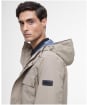 Men's Barbour International Cliffway Waterproof Jacket - Timberwolf