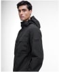 Men's Barbour International Cliffway Waterproof Jacket - Black