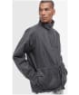 Men's Barbour Utility Spey Waxed Cotton Jacket - Charcoal