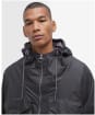 Men's Barbour Utility Sapper Waxed Jacket - Charcoal