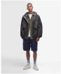 Men's Barbour Utility Sapper Waxed Jacket - Charcoal