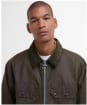 Men's Barbour Re-Engineered Short Bedale Waxed Jacket - Beech