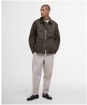 Men's Barbour Re-Engineered Short Bedale Waxed Jacket - Beech