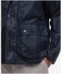 Men's Barbour Modern Bedale Waxed Jacket - Royal Navy