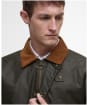 Men's Barbour Tracker Lightweight Waxed Jacket - Archive Olive