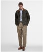 Men's Barbour Tracker Lightweight Waxed Jacket - Archive Olive