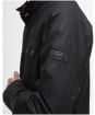 Men's Barbour International Lexton Waxed Jacket - Black