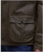Men's Barbour Sander Waxed Jacket - Beech
