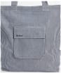 Barbour Tynedale Tote Bag - Navy / White