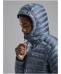 Men's Montane Anti-Freeze Packable Hooded Down Jacket - Stone Blue