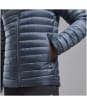 Men's Montane Anti-Freeze Packable Hooded Down Jacket - Stone Blue