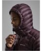 Men's Montane Anti-Freeze Packable Hooded Down Jacket - Dark Garnet
