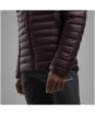 Men's Montane Anti-Freeze Packable Hooded Down Jacket - Dark Garnet