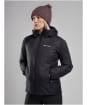 Women's Montane Respond Hooded Insulated Jacket - Black