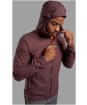 Men's Montane Featherlite Hooded Jacket - Dark Garnet
