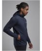 Men's Montane Protium Hooded Fleece Jacket - Eclipse Blue