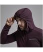 Men's Montane Protium Hooded Fleece Jacket - Dark Garnet