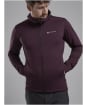 Men's Montane Protium Hooded Fleece Jacket - Dark Garnet