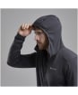 Men's Montane Protium Hooded Fleece Jacket - Midnight Grey