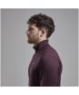 Men's Montane Protium Fleece Jacket - Dark Garnet