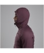Men's Montane Composite Hooded Down Jacket - Dark Garnet