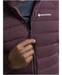 Men's Montane Composite Hooded Down Jacket - Dark Garnet
