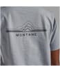 Women's Montane Alhena Mountain 25 Logo T-Shirt - Pebble Blue