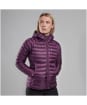 Women's Montane Anti-Freeze Hooded Down Jacket - Saskatoon Berry