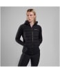 Women's Montane Composite Hooded Down Jacket - Black