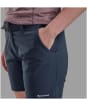 Mon Terra Stret Shor - Eclipse Blue