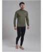 Men's Montane Dart XT Thermal Zip Neck Long Sleeved Baselayer Top - Caper