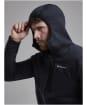Men's Montane Fury XT Hooded Fleece Jacket - Black