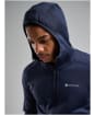 Men's Montane Fury Hooded Fleece Jacket - Eclipse Blue
