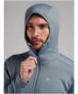 Men's Montane Fury Hooded Fleece Jacket - Stone Blue