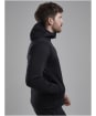 Men's Montane Fury Lite Hooded Fleece Jacket - Black