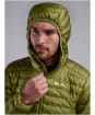 Men's Montane Icarus Lite Hooded Jacket - Alder Green