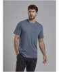 Men's Montane Impact Compass T-Shirt - Stone Blue