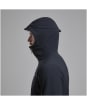 Men's Montane Khamsin Hooded Softshell Jacket - Black