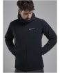 Men's Montane Khamsin Hooded Softshell Jacket - Black