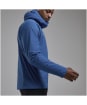 Men's Montane Khamsin Hooded Softshell Jacket - Neptune Blue