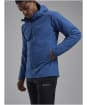 Men's Montane Khamsin Hooded Softshell Jacket - Neptune Blue