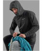 Men's Montane Tenacity Nano Hooded Softshell Jacket - Midnight Grey