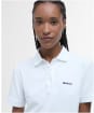 Women's Barbour Bowford Polo Top - White