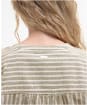 Bobby Playsuit                                - Dusky Green Stripe