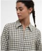 Adele Midi                                    - DUSKY GREEN CHEC