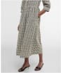 Adele Midi                                    - DUSKY GREEN CHEC