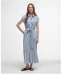 Abby Dress                                    - Navy/White Stripe