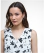 Elina Dress                                   - White / Navy