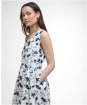 Elina Dress                                   - White / Navy